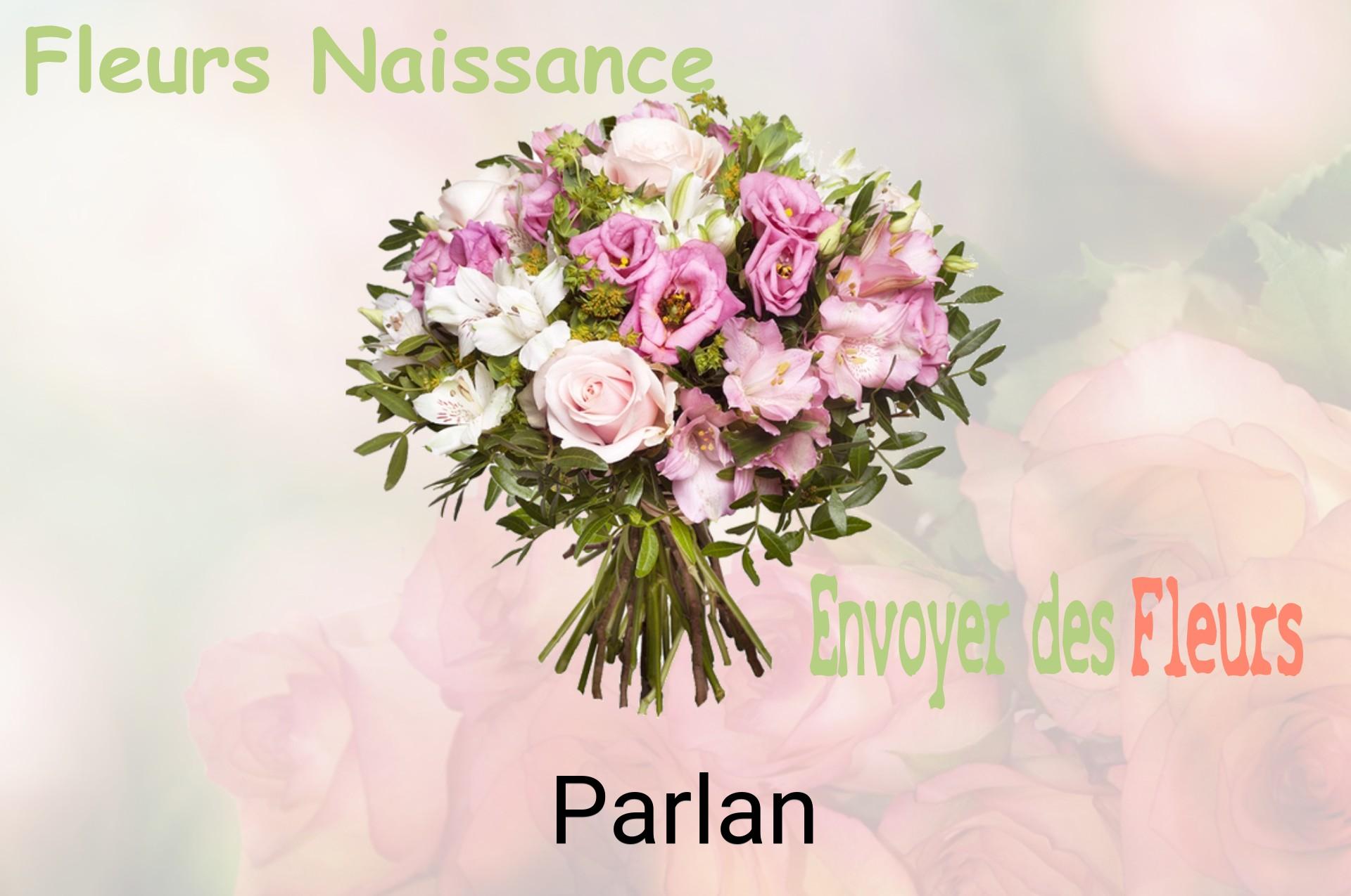 Bouquet de fleurs de naissance livré à Parlan